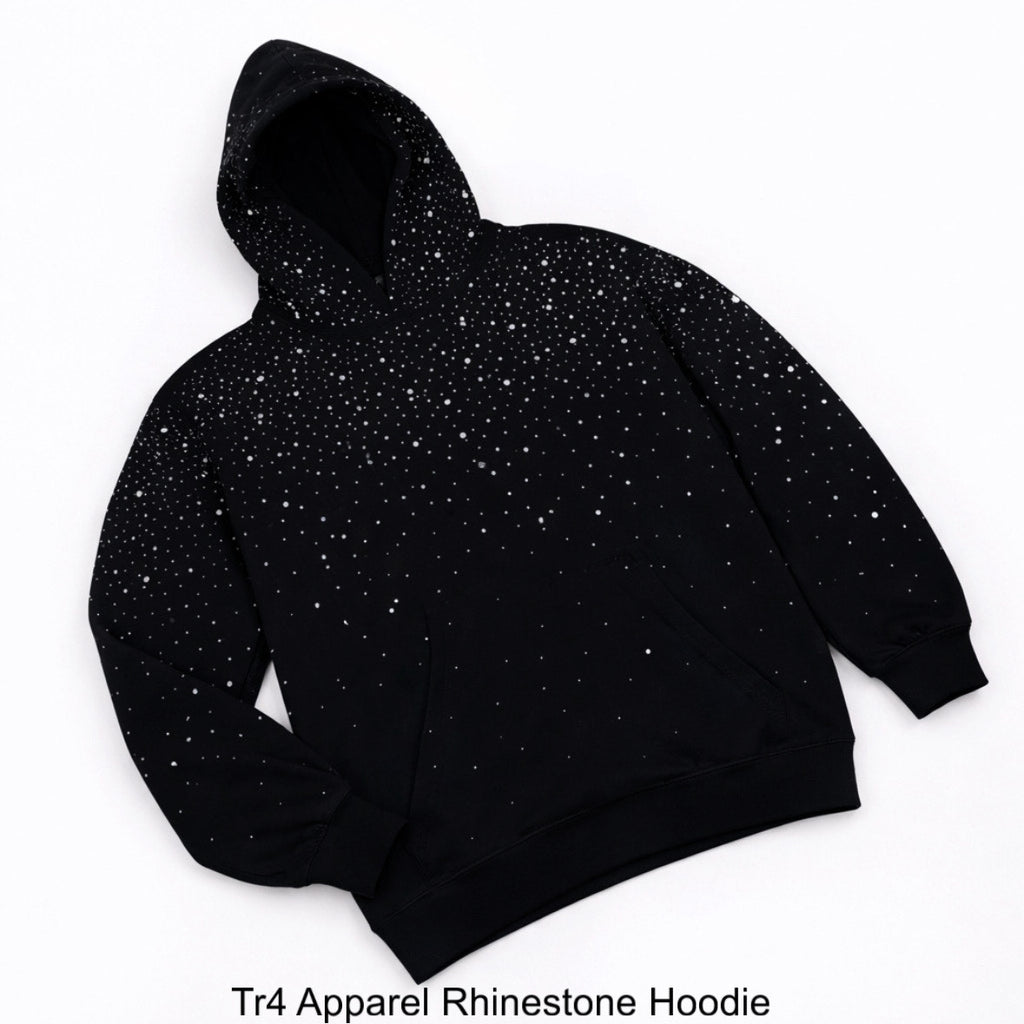 Tr4 Apparel Rhinestone Hoodie