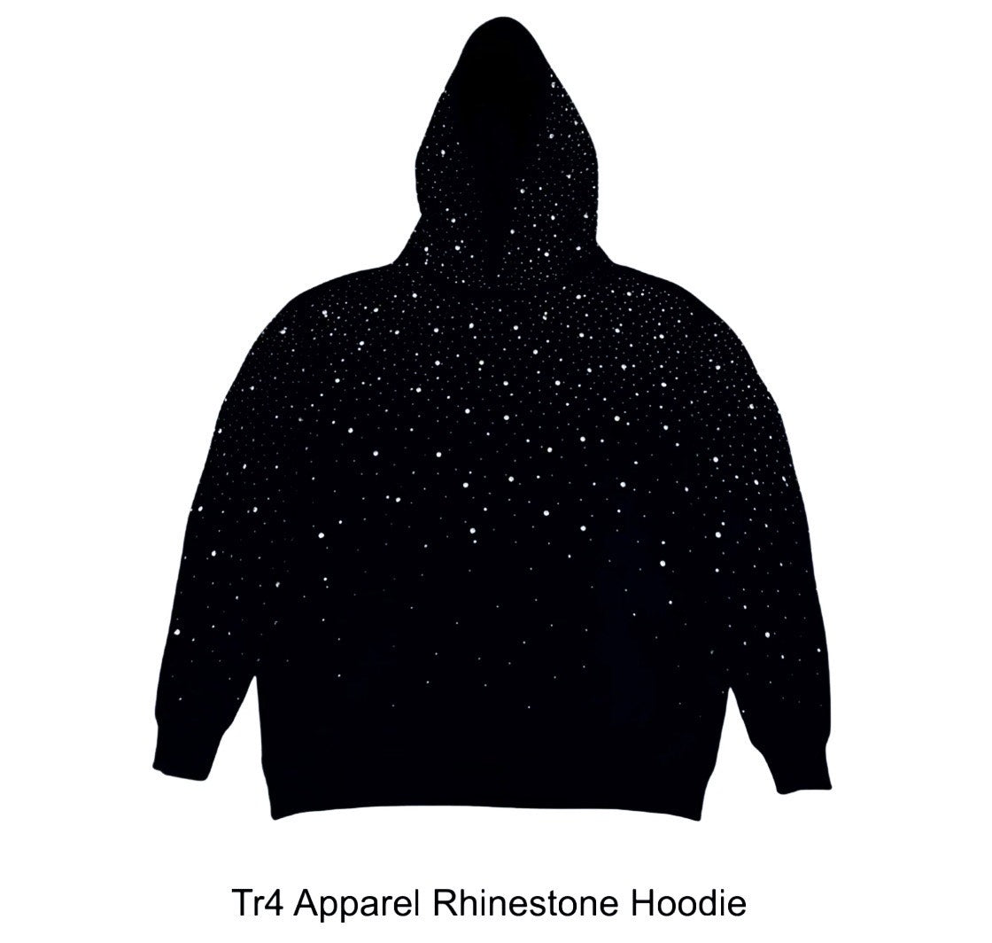 Tr4 Apparel Rhinestone Hoodie